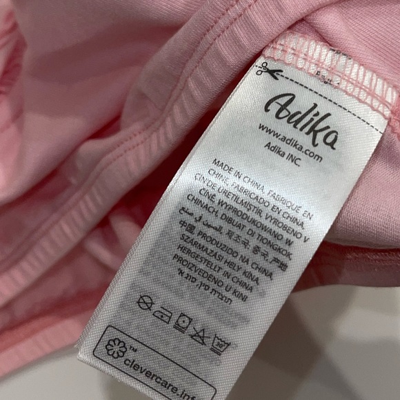 Women’s Adika Pink Tie Buster Crop Top Size Small - Picture 4 of 5